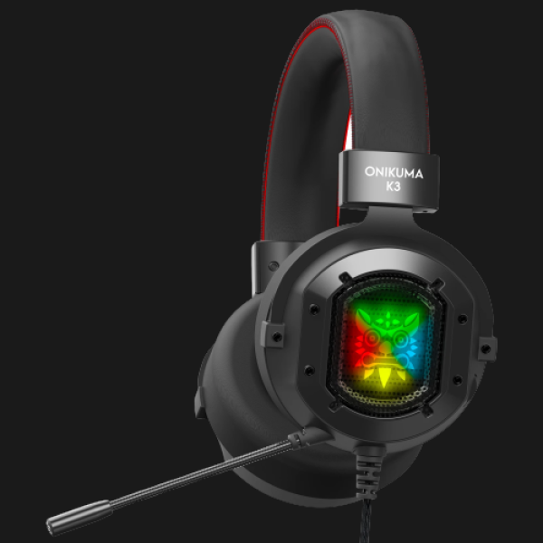 ONIKUMA K3 RGB Gaming Headset Wired