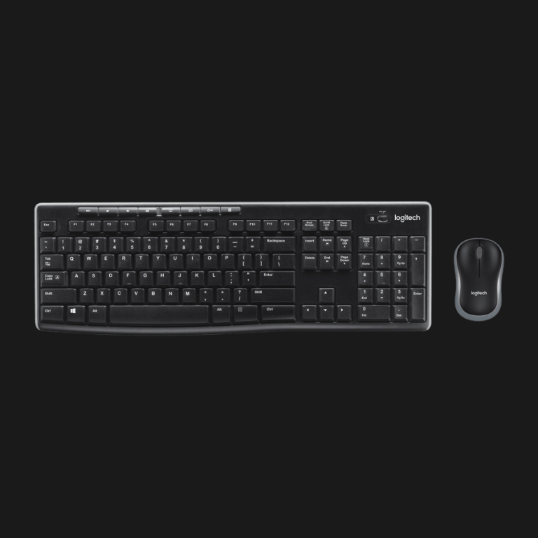 Mk270 Wireless Keyboard And Mouse Combo Computech
