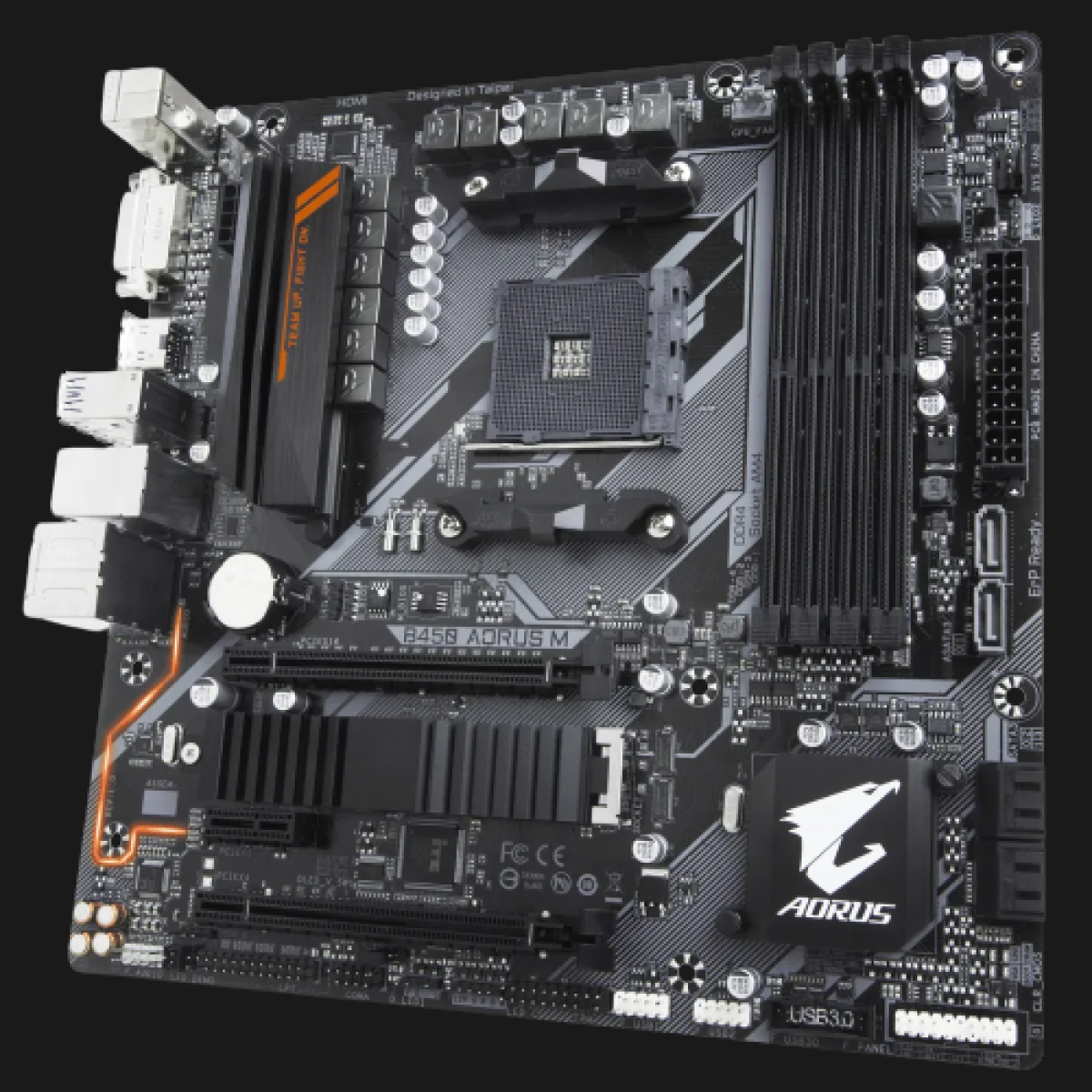 Материнская плата gigabyte b450m. B450 AORUS M. Gigabyte b450 AORUS M am4 Socket. М/плата Gigabyte b450 AORUS M. Материнская плата ASUS AORUS.