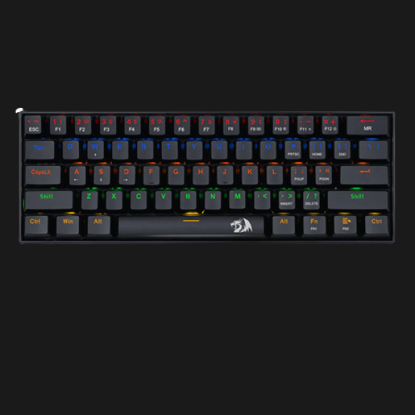 Redragon K606-Mechanical Gaming Keyboard 60% Blue Switch