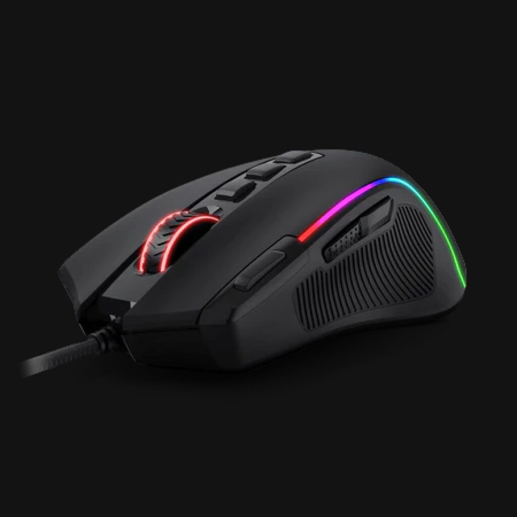 Redragon M612 Predator RGB Gaming Mouse-8000 DPI Wired – computech