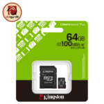 Kingston Canvas Select Plus 64GB microSDXC UHS-I Memory Card with Adapter (SDCS2/64GB)