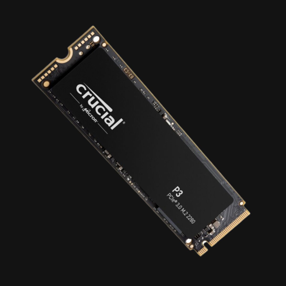 Crucial P3 - SSD - 1 TB - PCIe 3.0 (NVMe)