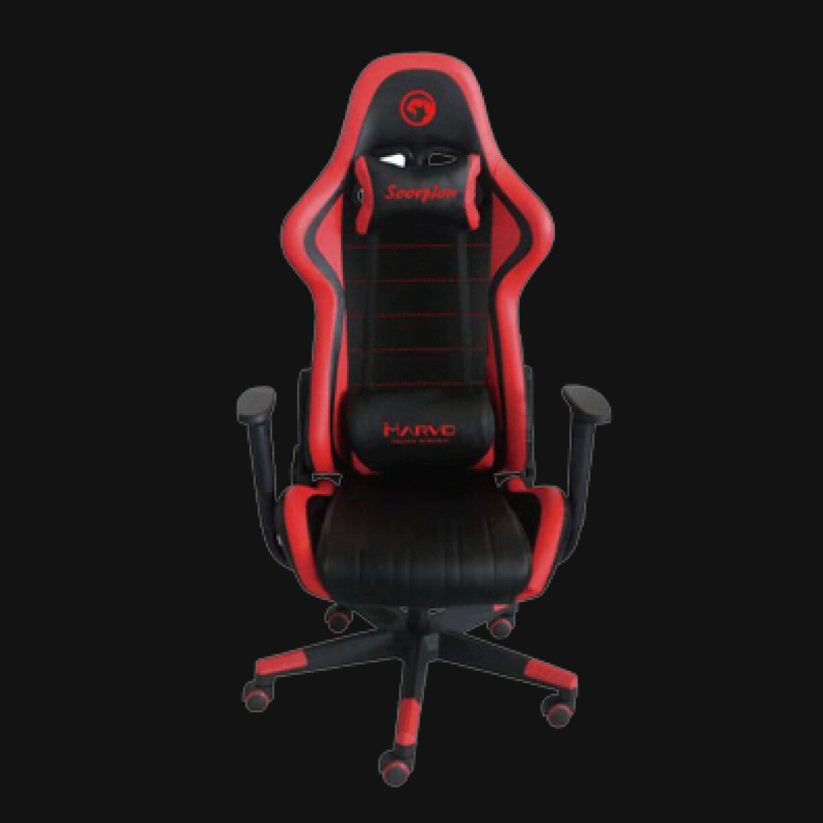 Marvo Scorpion CH-107 Adjustable Gaming Chair Black/Red – Computech Store