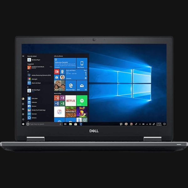 Dell Precision 7730-Intel Core i7 8th 8750H-RAM 16GB-SSD 512GB-NVDIA Quadro P3200 6GB USED