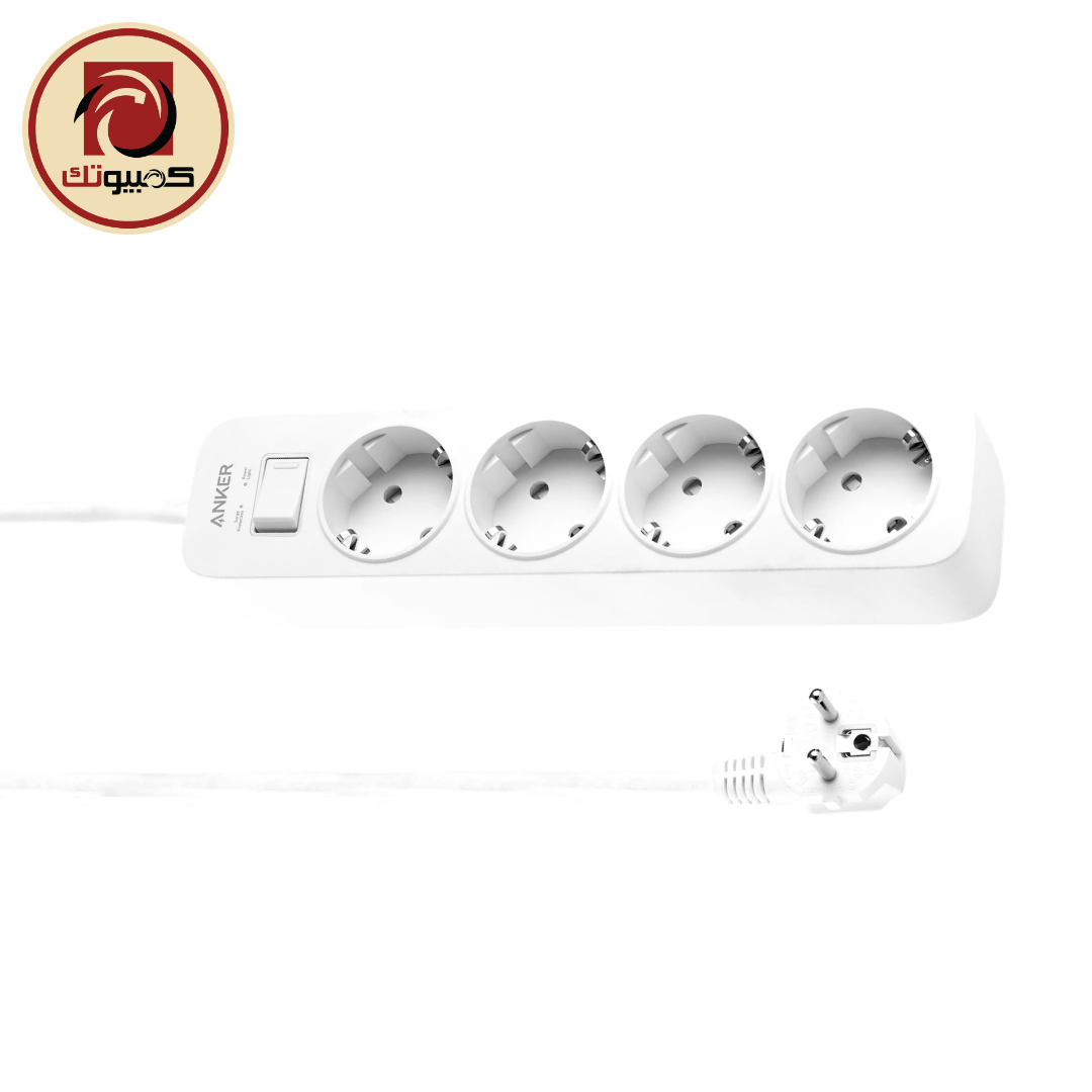 ANKER Power Strip 41 A9143L21 (3659470) Anker Power Strip (4-in-1), White | A9143L21 - Image 1