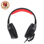 REDRAGON THEMIS H220 Wired Gaming Headset – 50mm Drivers, Red LED Lighting, Noise-Reducing Microphone, 3.5mm Audio, Black/Red - Image 5