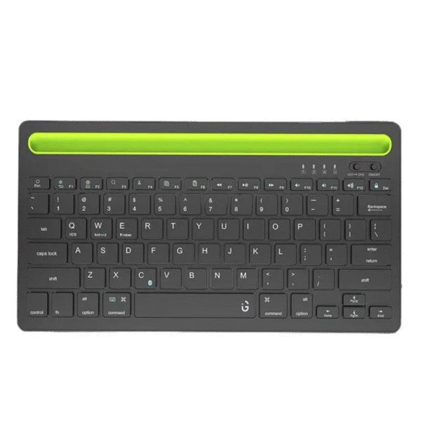 K108 Wireless/Bluetooth Rechargeable Keyboard – Dual Mode, Slim & Silent