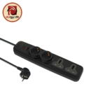 iLOCK 4 Outlet Hybrid Power Strip – 2 Schuko & 2 Universal Sockets (16A / 3680W Max) - Image 2