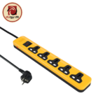 iLOCK 5 Outlet Universal Power Strip with Overload Switch – 16A Heavy Duty Extension Cable (3M) - Image 2