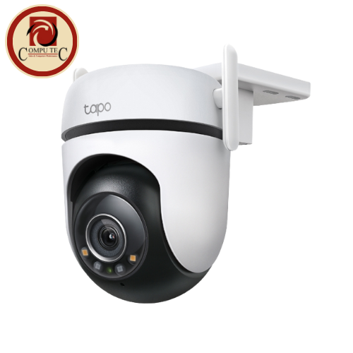 TP-Link Tapo C520WS Outdoor Pan/Tilt AI Home Security Wi-Fi Camera: 2K QHD Vision with Starlight Color Night