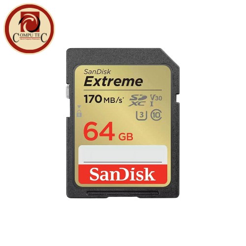 SanDisk Extreme SDXC UHS-I Card - 64GB: Capture More, Faster