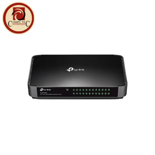TP-Link TL-SF1024M: 24-Port 10/100Mbps Unmanaged Desktop Switch for Expanding Wired Networks