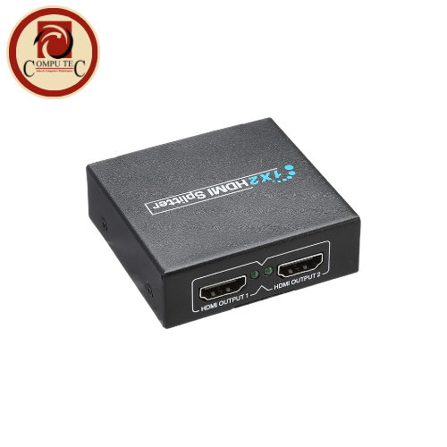 Generic 2 Port Mini HDMI Splitter: Duplicate Your 1080p HDMI Signal to Two Displays