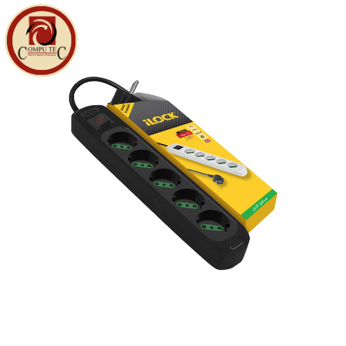 iLOCK Power Strip: 5 Outlets, Basic (Without Earthing), 3m Cable – Reliable & Safe Power Distribution