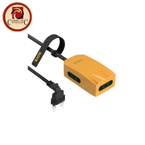 iLOCK Mini Power Strip: Compact 3-Outlet Design with 1.5m Cable for Portable Power