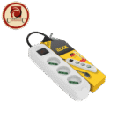 iLOCK Power Strip: 3 Outlets (Without Earthing), Basic, 1.5m Cable – Safe & Compact Power