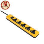 iLOCK Power Strip: 5 Universal Outlets with Overload Protection & 3m Cable