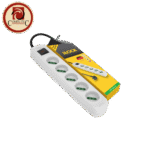 iLOCK Power Strip: 5 Outlets (Without Earthing), Basic, 1.5m Cable – Safe & Compact Power
