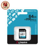 Kingston Canvas Go! Plus 64GB SDXC UHS-I Memory Card (SDG4/64GB)