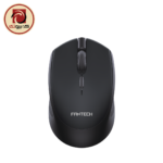 Fantech W190 Silent Switch Ambidextrous Wireless&Bluetooth Office Mouse – Black