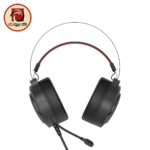 REDRAGON CARMEN H261 RGB Gaming Headset – 50mm Drivers, Stereo Sound, Flexible Microphone, 3.5mm Audio, USB RGB Lighting, Black - Image 2
