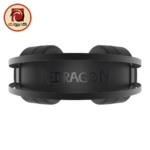 REDRAGON CARMEN H261 RGB Gaming Headset – 50mm Drivers, Stereo Sound, Flexible Microphone, 3.5mm Audio, USB RGB Lighting, Black - Image 5