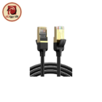 UGREEN NW107 (11271) CAT7 F/FTP Ethernet Cable - 5M 10Gbps High-Speed Shielded RJ45 LAN Cable, Black