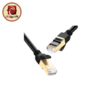 UGREEN NW107 (11273) CAT7 Shielded Ethernet Cable - 10M High-Speed 10Gbps RJ45 LAN Cable, Black - Image 2