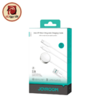 JOYROOM S-IW008 3-in-1 iP Watch Magnetic Charger + Lightning + Type-C Cable (USB-A) 1.2m - White - Image 3