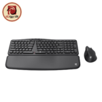Redragon BS7162 Wireless Ergonomic Keyboard & Mouse Combo – Black - Image 3