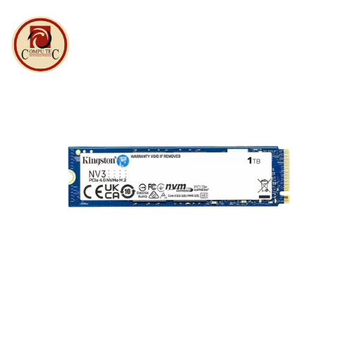 Kingston NV3 1TB NVMe SSD PCIe Gen4 M.2 2280 Up to 6000MB/s Read