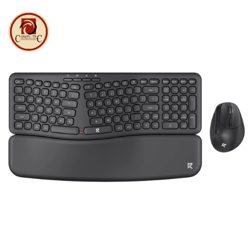 Redragon BS7162 Wireless Keyboard and Mouse Combo 2.4GHz Full Size Black
