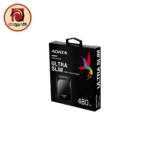 ADATA SC680 480GB Portable External SSD - USB 3.2 Gen 2 Type-C High-Speed Storage (ASC680-480GU32G2-CBK)