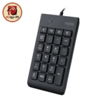 Rapoo K10 Wired Numeric Keypad 23 Keys Spill-Resistant Ergonomic Design