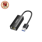 UGREEN USB 3.0 to Gigabit Ethernet Adapter (20256) - USB-A to RJ45 1000Mbps LAN Adapter, Black