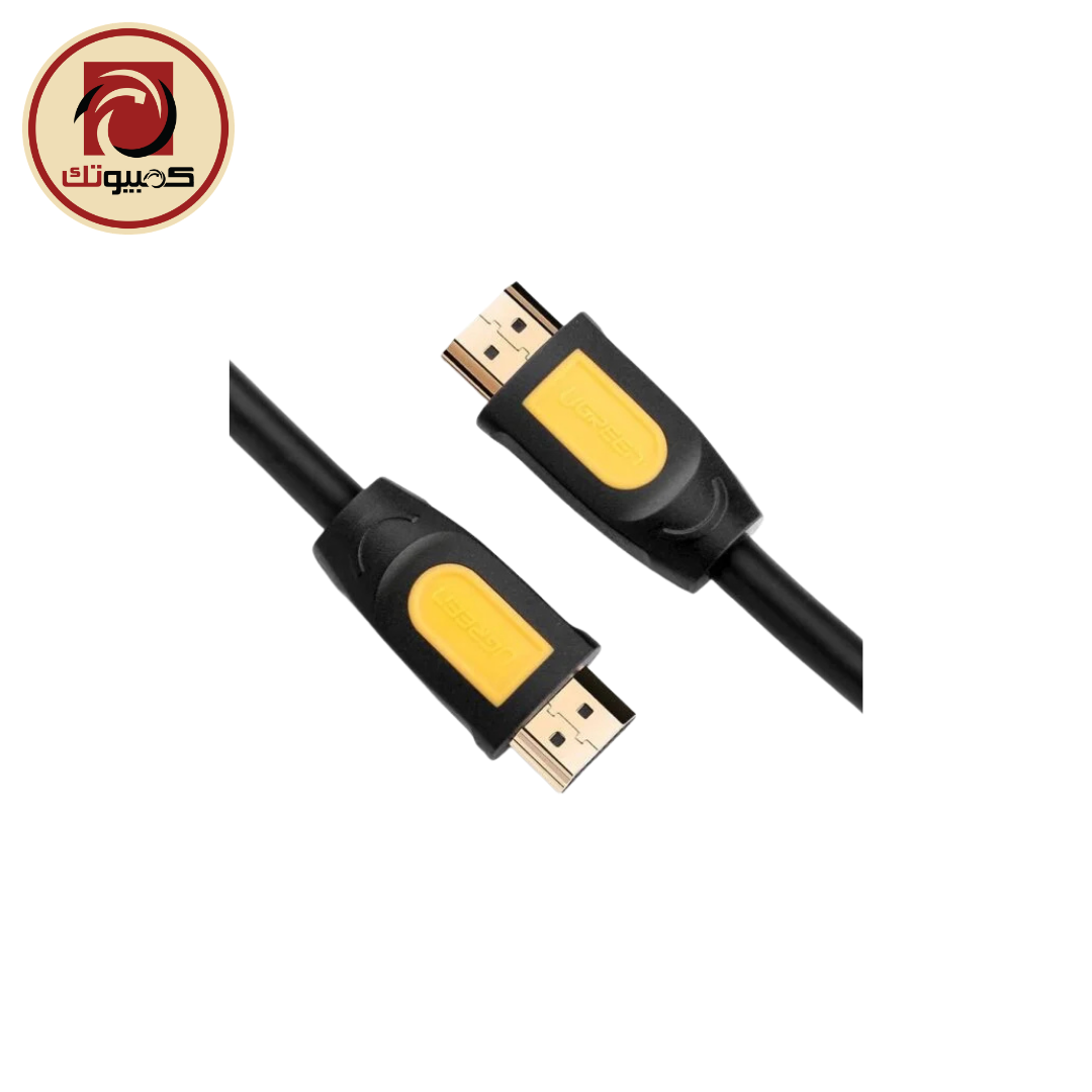 1 UGREEN HD101 (10167) HDMI 1.4 Cable - 5M 4K@30Hz High-Speed HDMI Male to Male Cable, Black / Yellow - Image 1