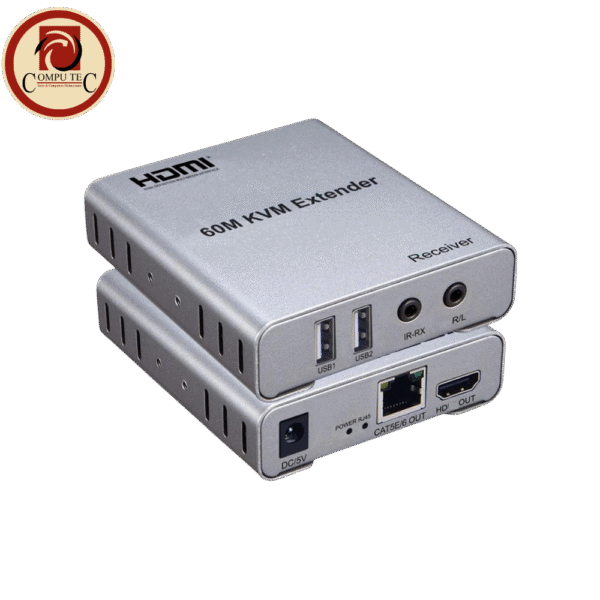 120M HDMI Extender 1080P Over CAT6 Single Ethernet Cable Transmitter Receiver Converter.
