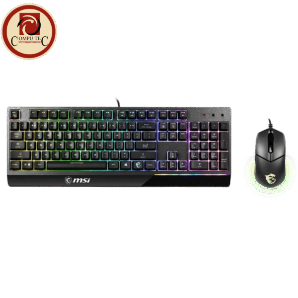 MSI VIGOR GK30 COMBO Mech-Like Keyboarad & 5000 DPI Mouse RGB Gaming Set Water Repellent