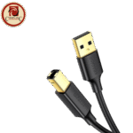 UGREEN US135 USB 2.0 Printer Cable 2m Gold-Plated USB-A to USB-B 480Mbps Data Transfer