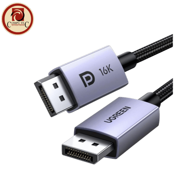 UGREEN DisplayPort 1.4 Cable 2m 8K @ 60Hz 32.4 Gbps HBR3 Braided Gaming Cable