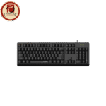 Rapoo NK1900 Wired Keyboard - Full-Size, Spill-Resistant, Multimedia Keyboard