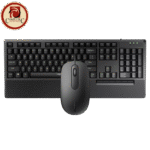 Rapoo NX2000 Wired Keyboard and Mouse Combo - Spill-Resistant, Full-Size Keyboard and 1600 DPI Optical Mouse.