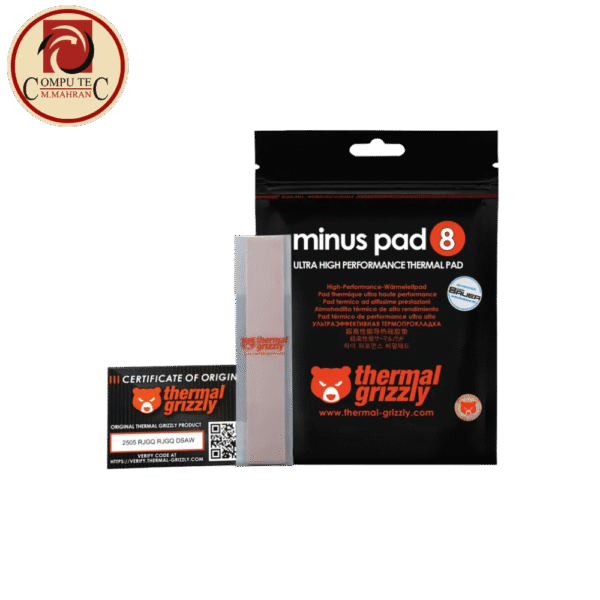 Thermal Grizzly Minus Pad 8 Thermal Pad 2-Pack (120x20x1.0mm)