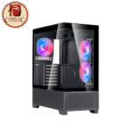 SilverStone Lucid 05 (LD05) ATX Chassis – 270° Panoramic Tempered Glass, 360mm Radiator Support