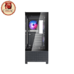 SilverStone Lucid 05 (LD05) ATX Chassis – 270° Panoramic Tempered Glass, 360mm Radiator Support - Image 2