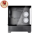 SilverStone Lucid 05 (LD05) ATX Chassis – 270° Panoramic Tempered Glass, 360mm Radiator Support - Image 3