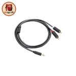 UGREEN AV102 (10512) 3.5mm Male to 2 RCA Male Audio Cable - 3M Hi-Fi Stereo AUX to RCA Cable, Gray - Image 2