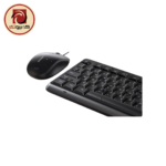 UGREEN MK330 (55915) Wired Keyboard & Mouse Combo - Full-Size USB English/Arabic Keyboard Set, Black - Image 3