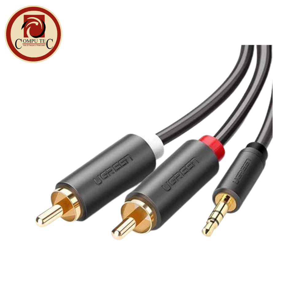 Technical Specifications (23) UGREEN 3.5mm to 2RCA Audio Cable 3M Gray Gold Plated Jack to Phono Stereo Cord - Image 1